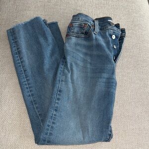 Levi's Blue Straight Leg Women's Jeans